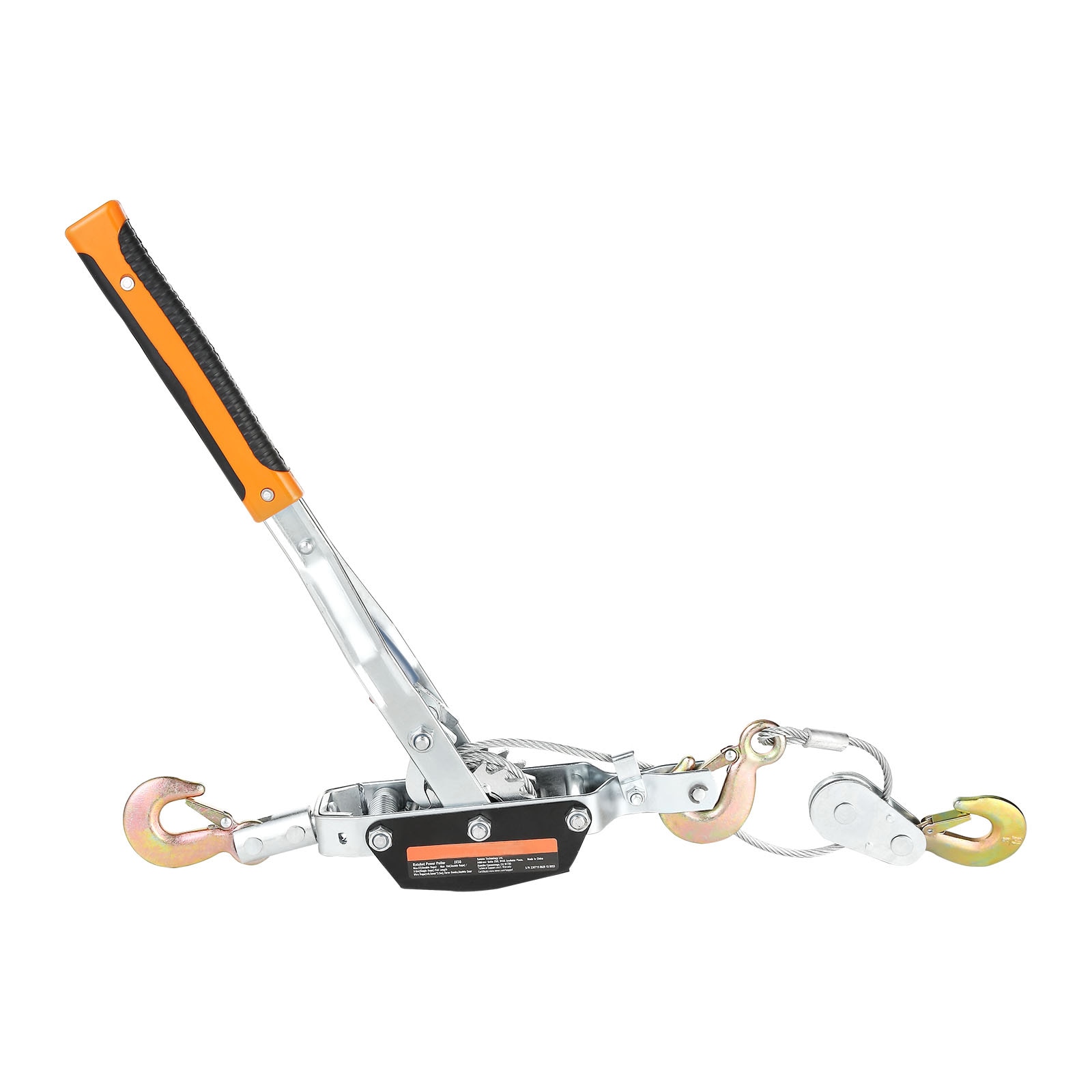 Heavy Duty Come Along Winch 5 Ton Ratchet Cable Puller For Vehicle_voghion.com